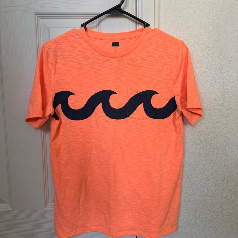 Boys Coral Waves Shirt - XXL